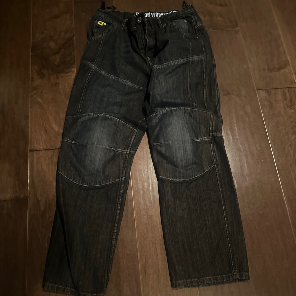 Bilt Iron Worker Mens Jeans Knee Pads
